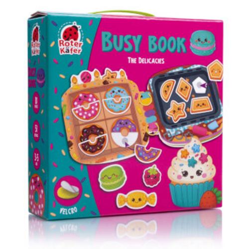 Lernspiel Roter Käfer Busy Book mit Klettverschluss Die Leckereien  RK1170-03