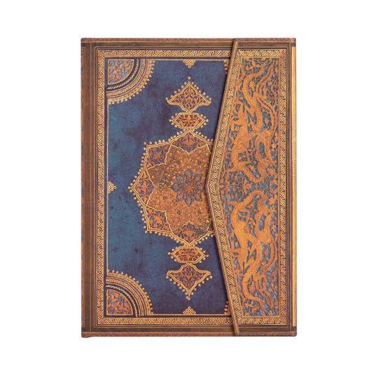 Notizbuch Safawidisch Indigo Midi Liniert