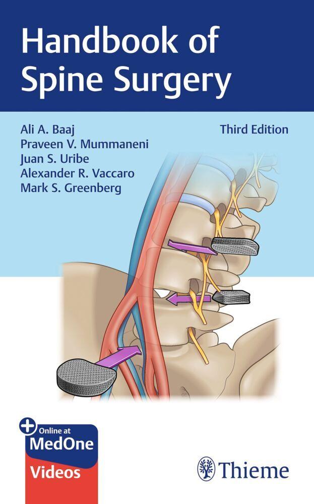 Buchcover: Handbook of Spine Surgery