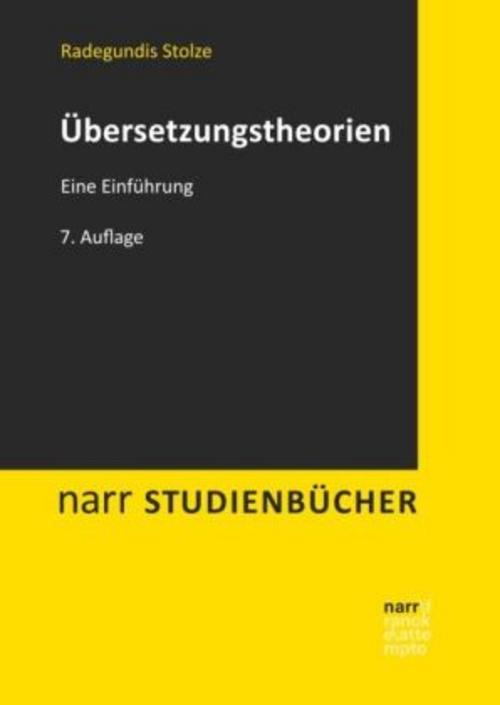 Buchcover: Übersetzungstheorien