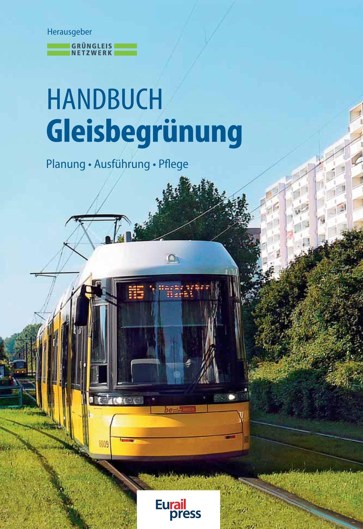 Buchcover: Handbuch Gleisbegrünung
