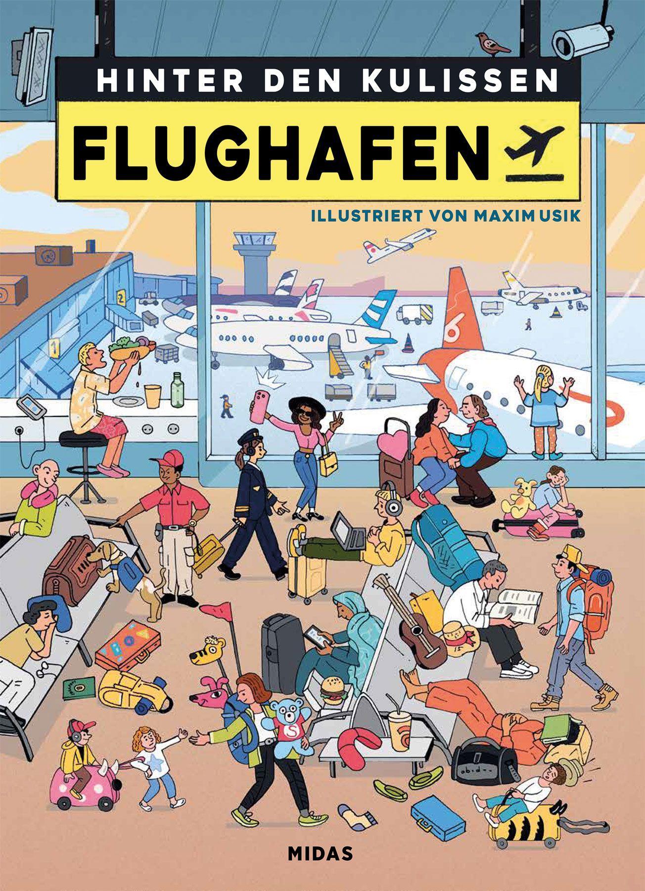 Usik, Maxim/Hinter den Kulissen: Flughafen