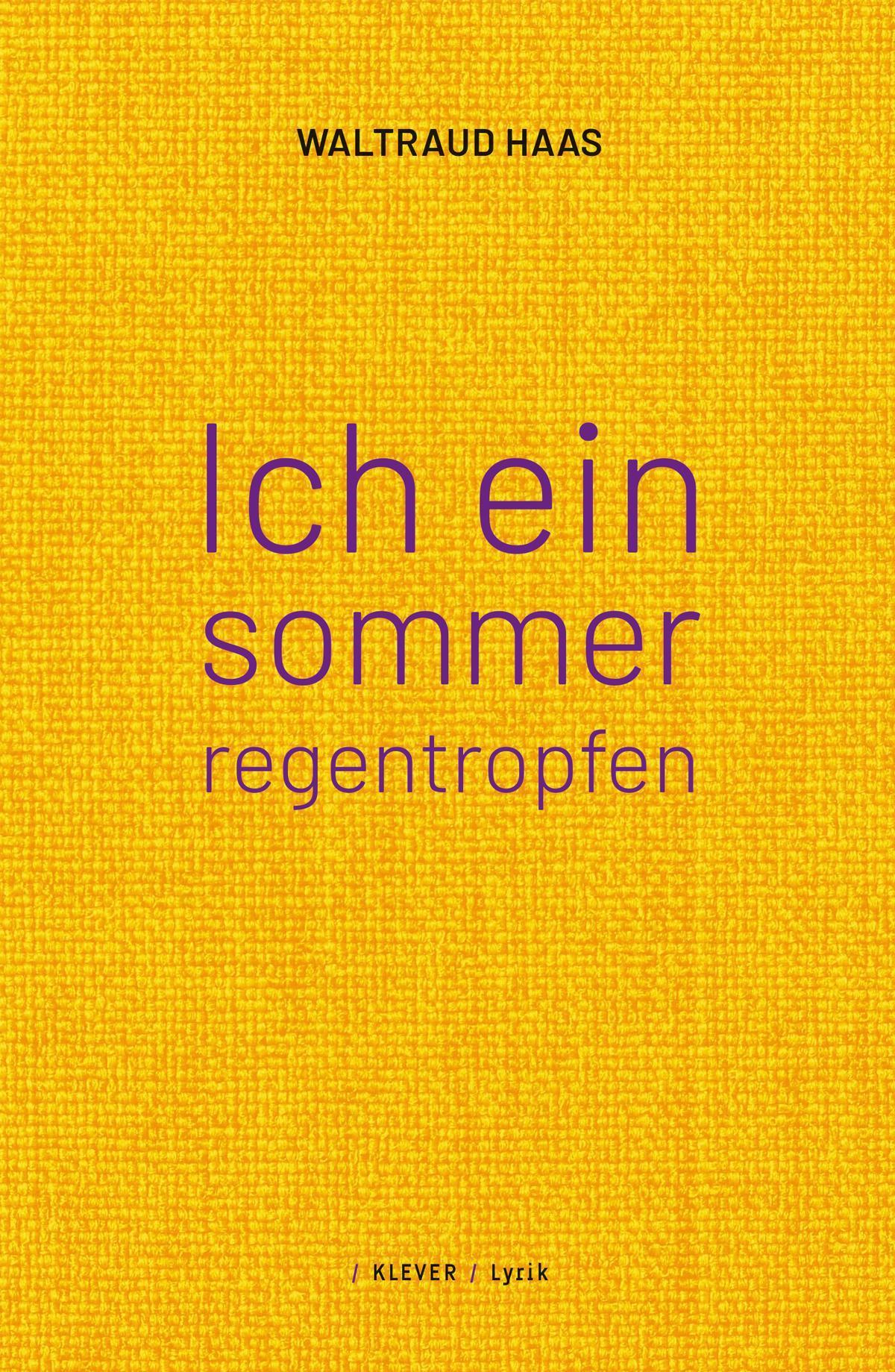 ich ein sommerregentropfen