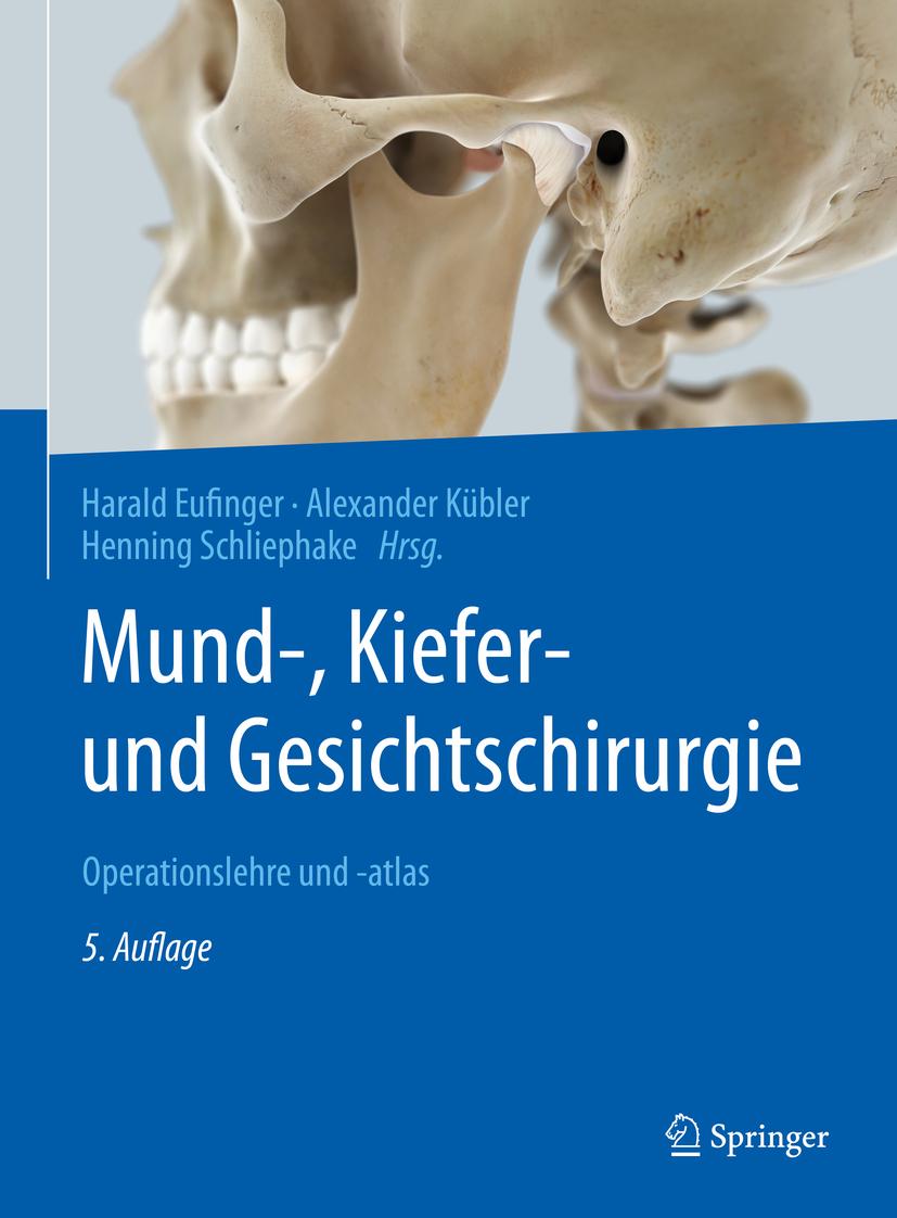 Buchcover: Mund-, Kiefer- und Gesichtschirurgie