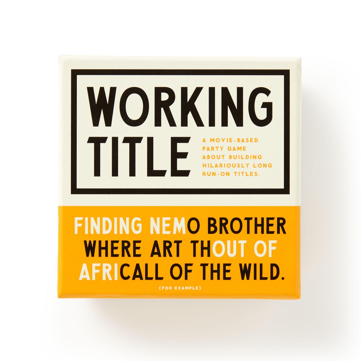 Working Title Game