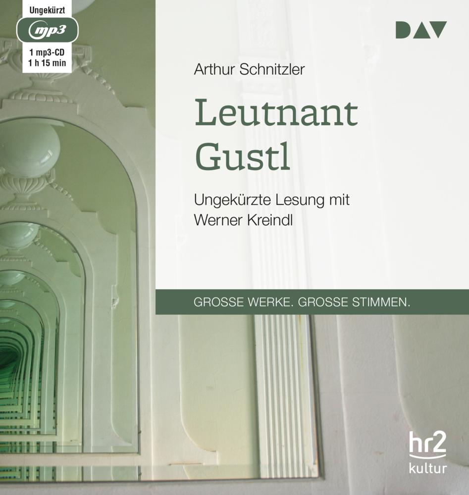 Leutnant Gustl,1 Audio-CD, 1 MP3
