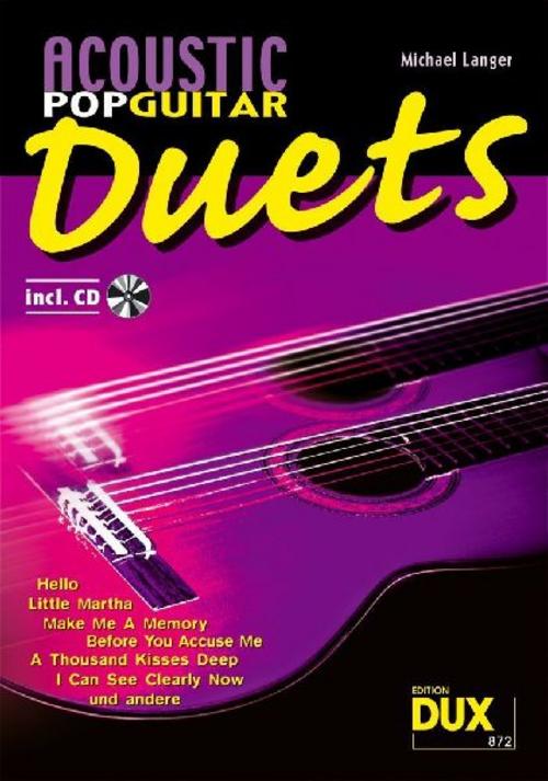 Buchcover: Acoustic Pop Guitar Duets