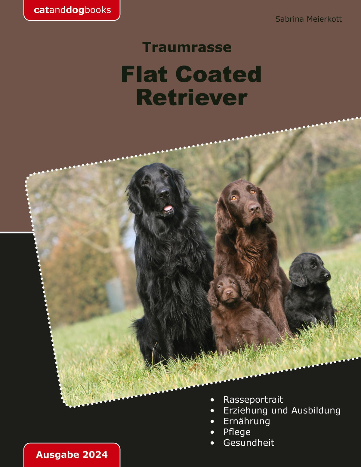 Buchcover: Traumrasse Flat Coated Retriever
