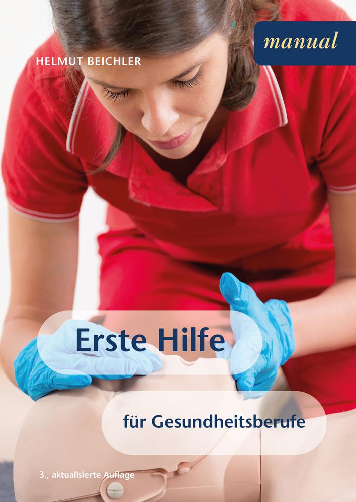 Buchcover: Erste Hilfe für Gesundheitsberufe