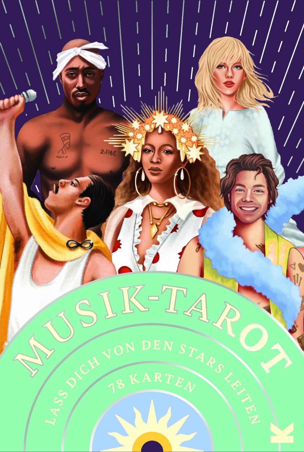 Buchcover: Musik-Tarot
