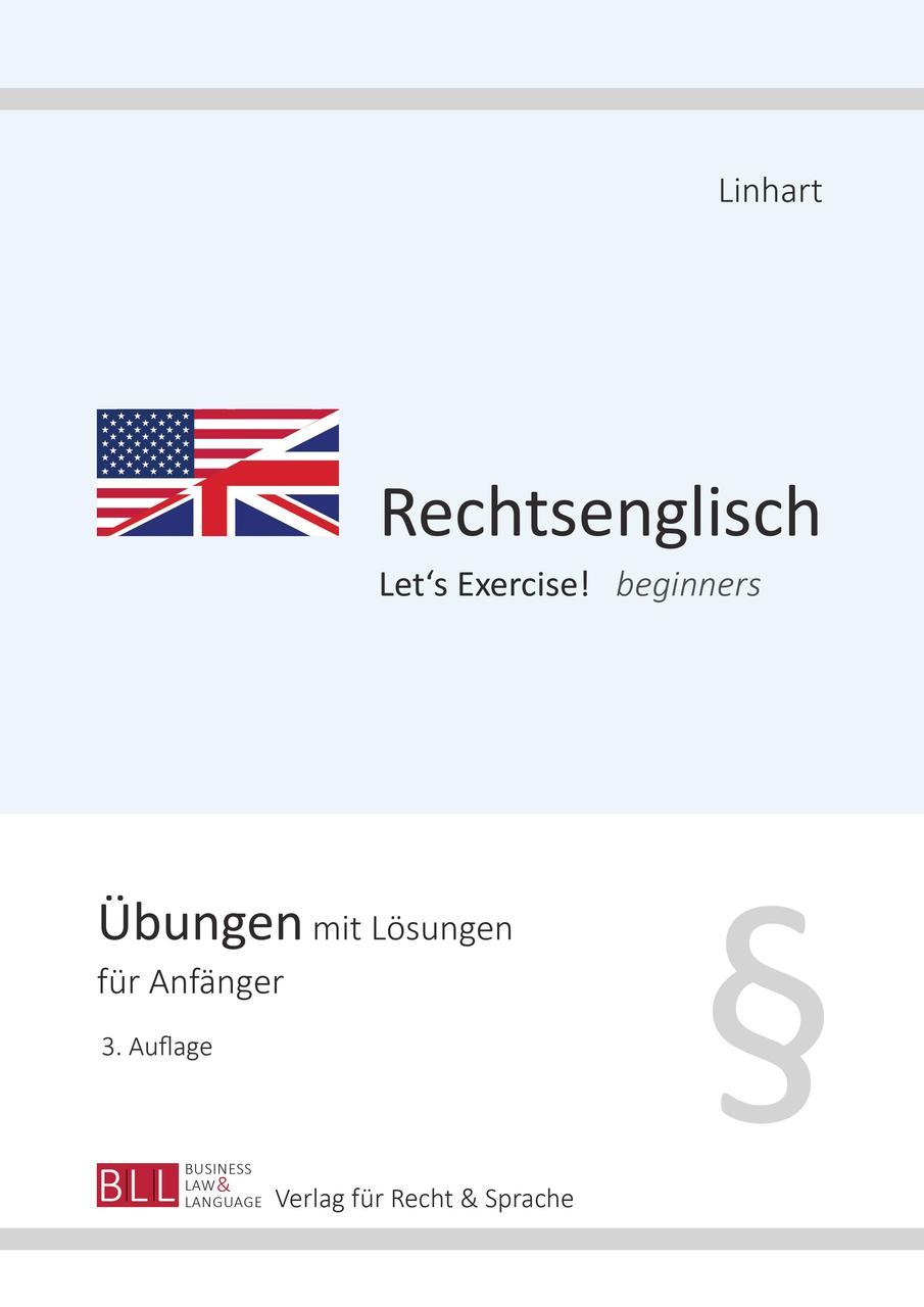 Rechtsenglisch I - Let's Exercise! beginners