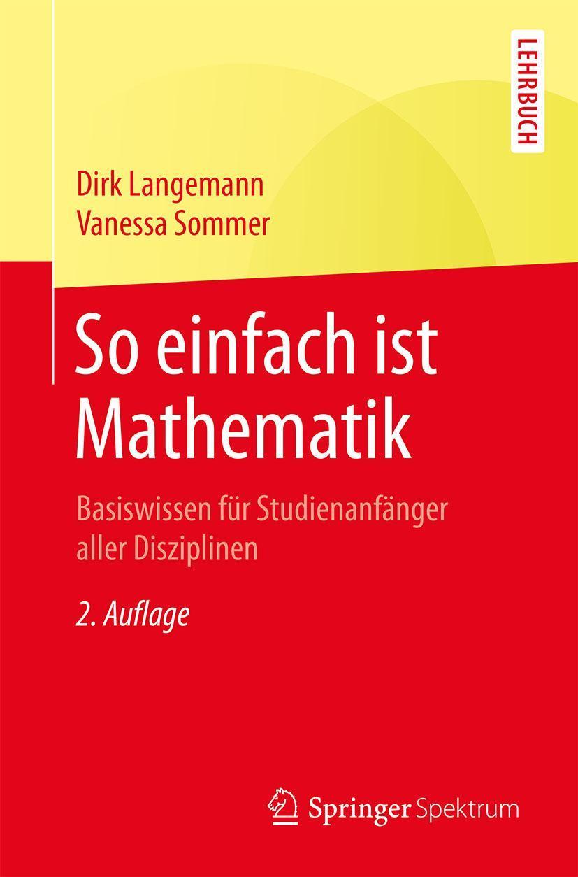 Buchcover: So einfach ist Mathematik