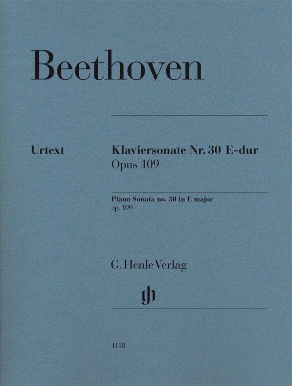 Buchcover: Ludwig van Beethoven - Klaviersonate Nr. 30 E-dur op. 109