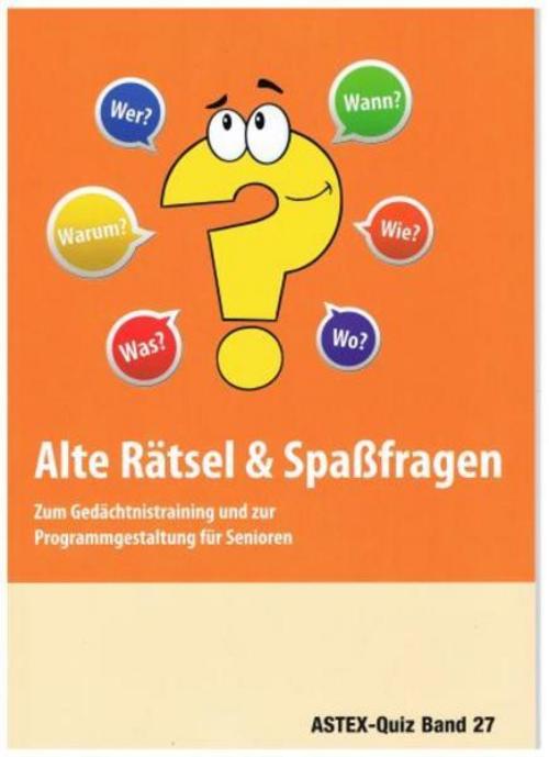 Buchcover: Alte Rätsel & Spaßfragen