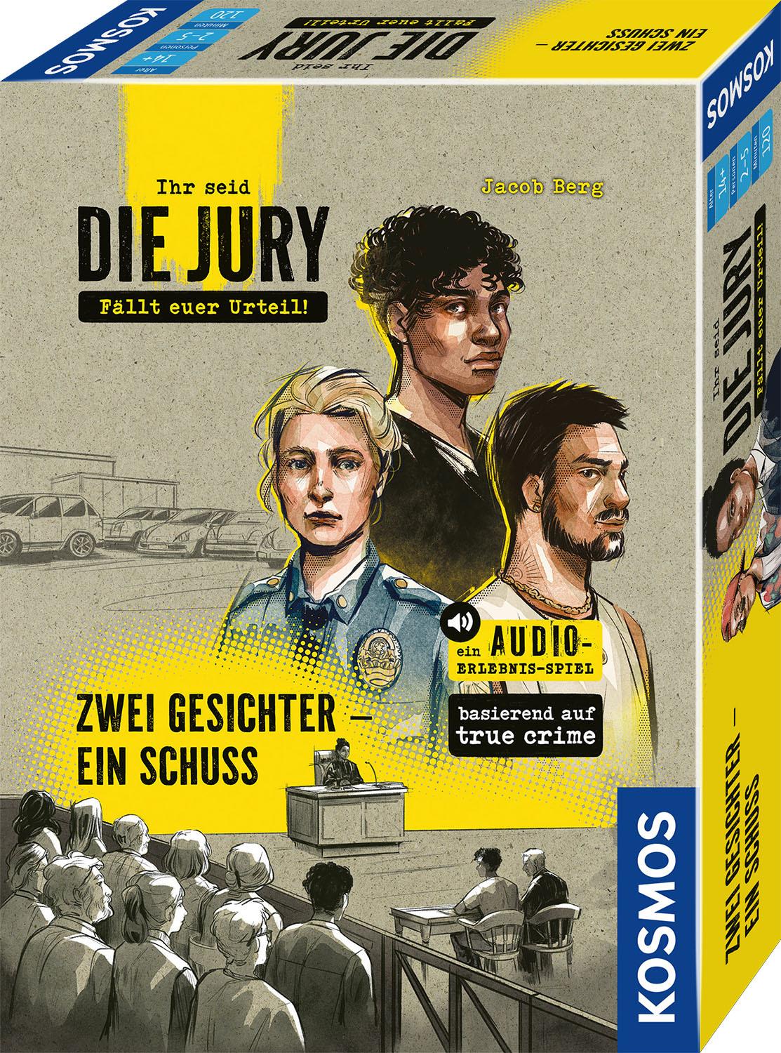 Buchcover: Ihr seid die Jury: Zwei Gesichter - ein Schuss