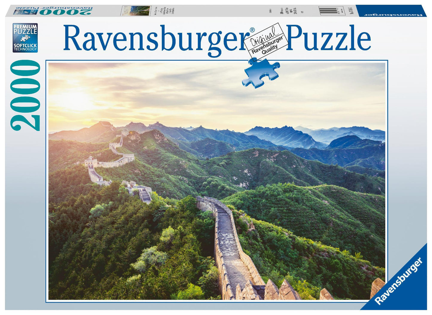 Erwachsenenpuzzle 2000 Teile - Chinesische Mauer im Sonnenlicht