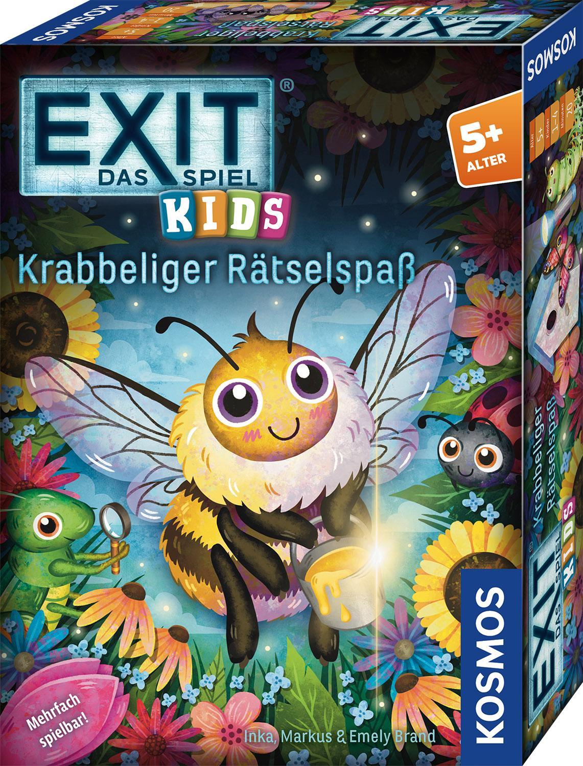 Buchcover: EXIT® - Das Spiel Kids: Krabbeliger Rätselspaß
