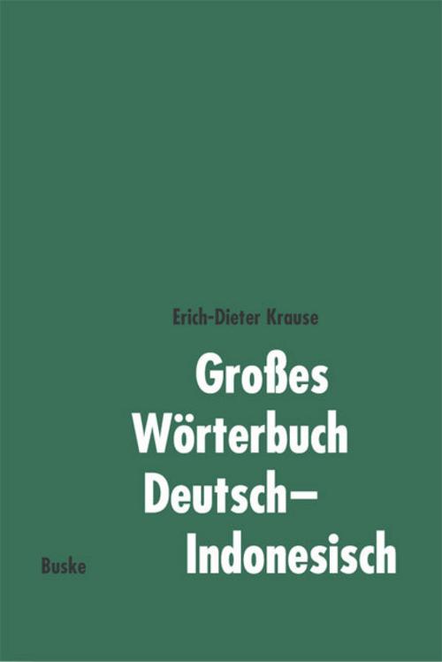 Buchcover: Großes Wörterbuch Deutsch-Indonesisch