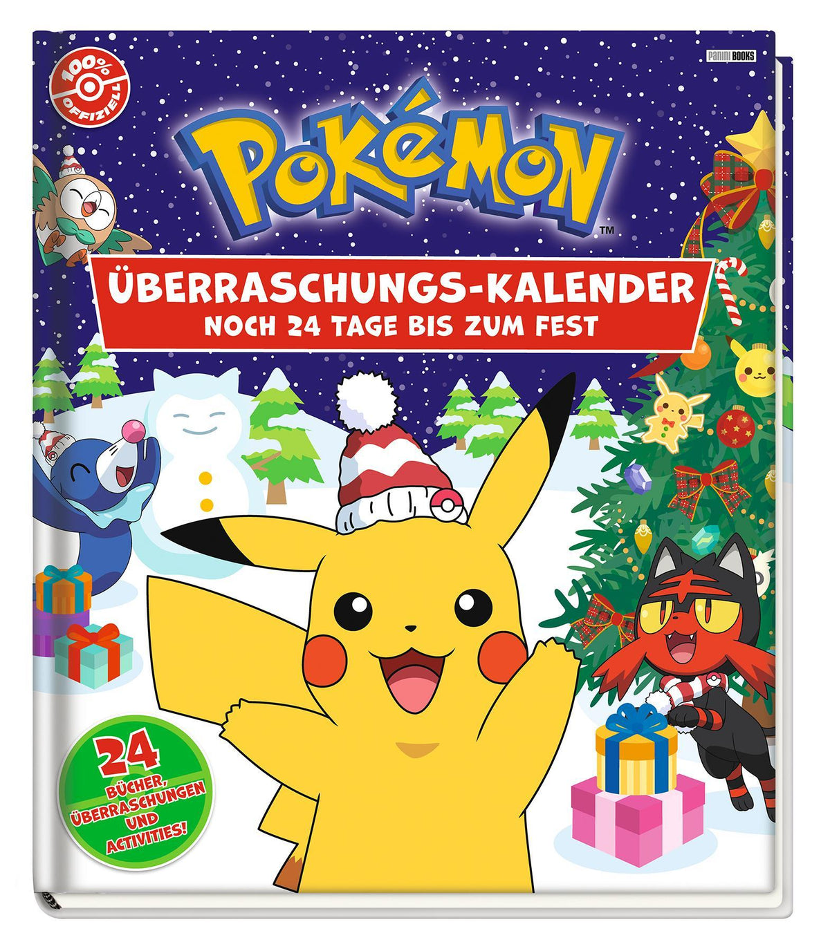 Buchcover: Pokémon: Überraschungskalender: Noch 24 Tage bis zum Fest