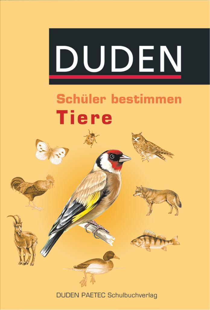 Buchcover: Schüler bestimmen Tiere