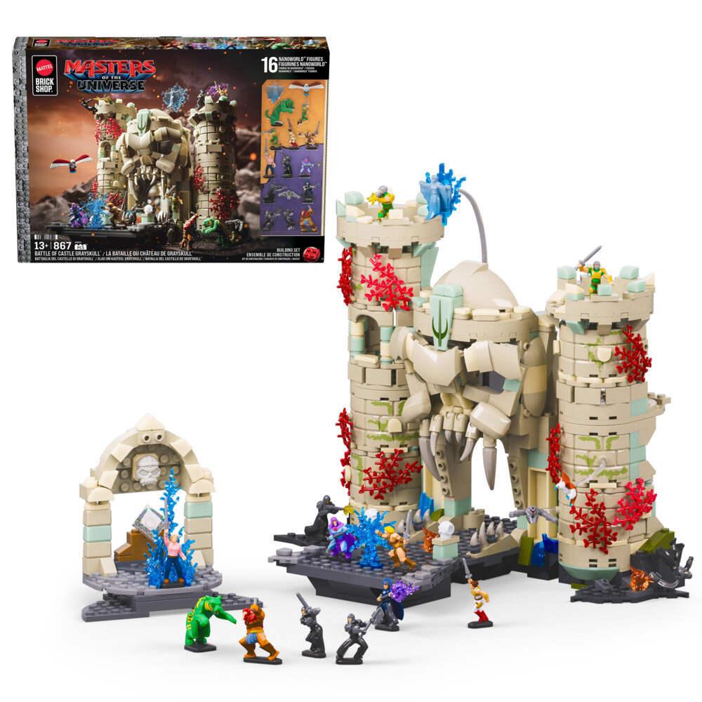Mattel Brick Shop Cast.Grayskull.JMB32