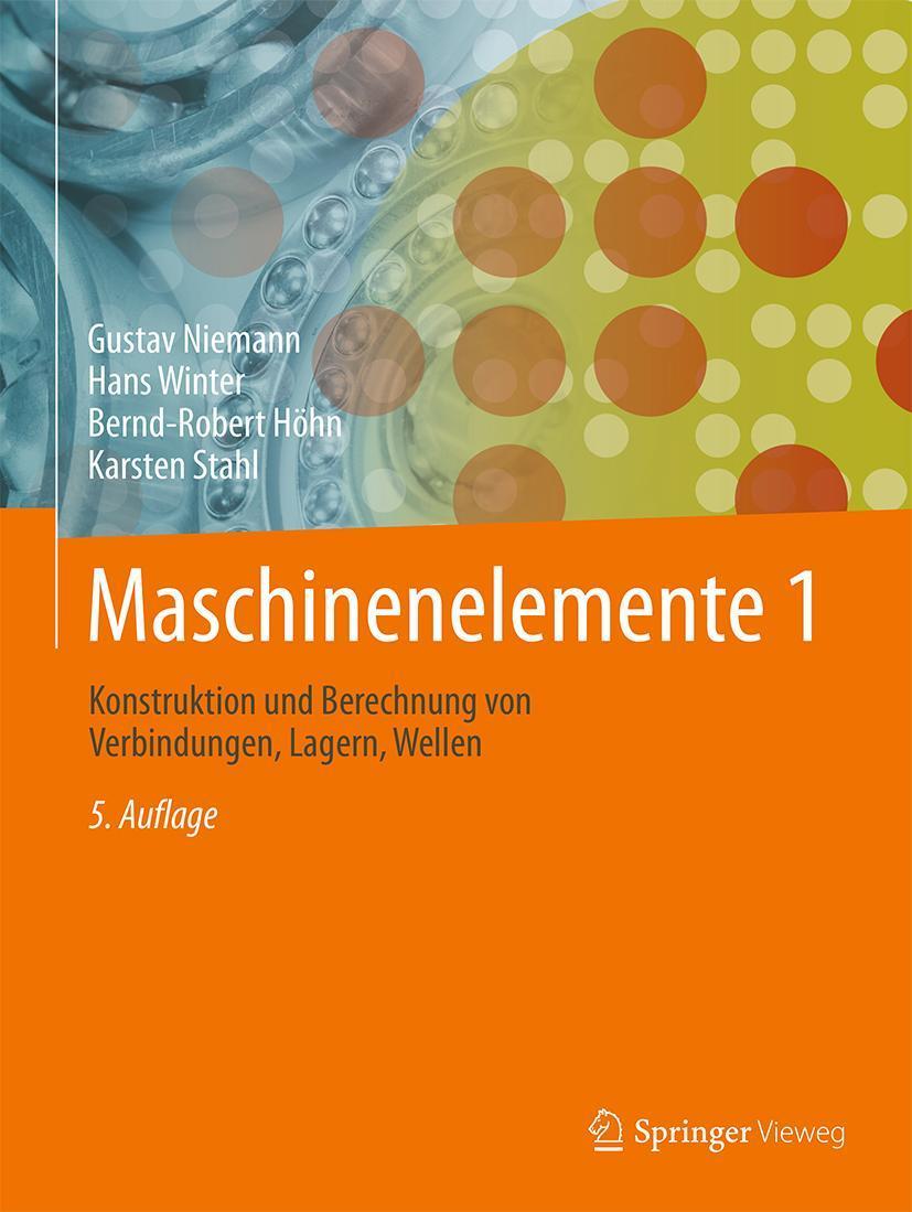 Buchcover: Maschinenelemente 1