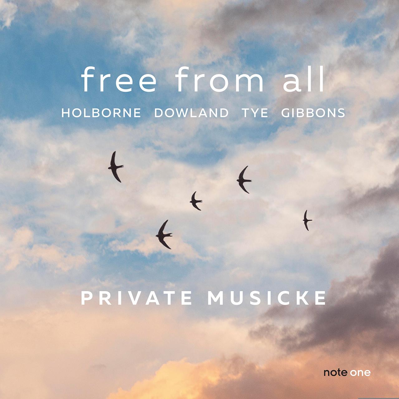free from all - English Music for Viol Consort
