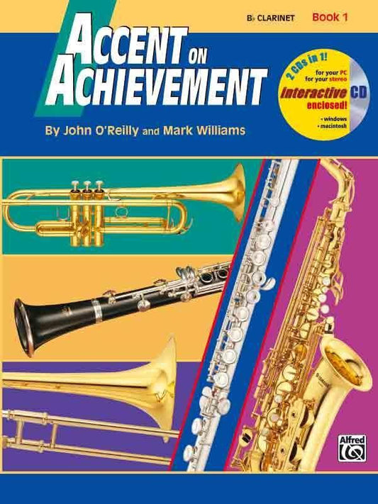 Accent On Achievement, Eb-Altklarinette, w. mixed mode-CD. Book.1