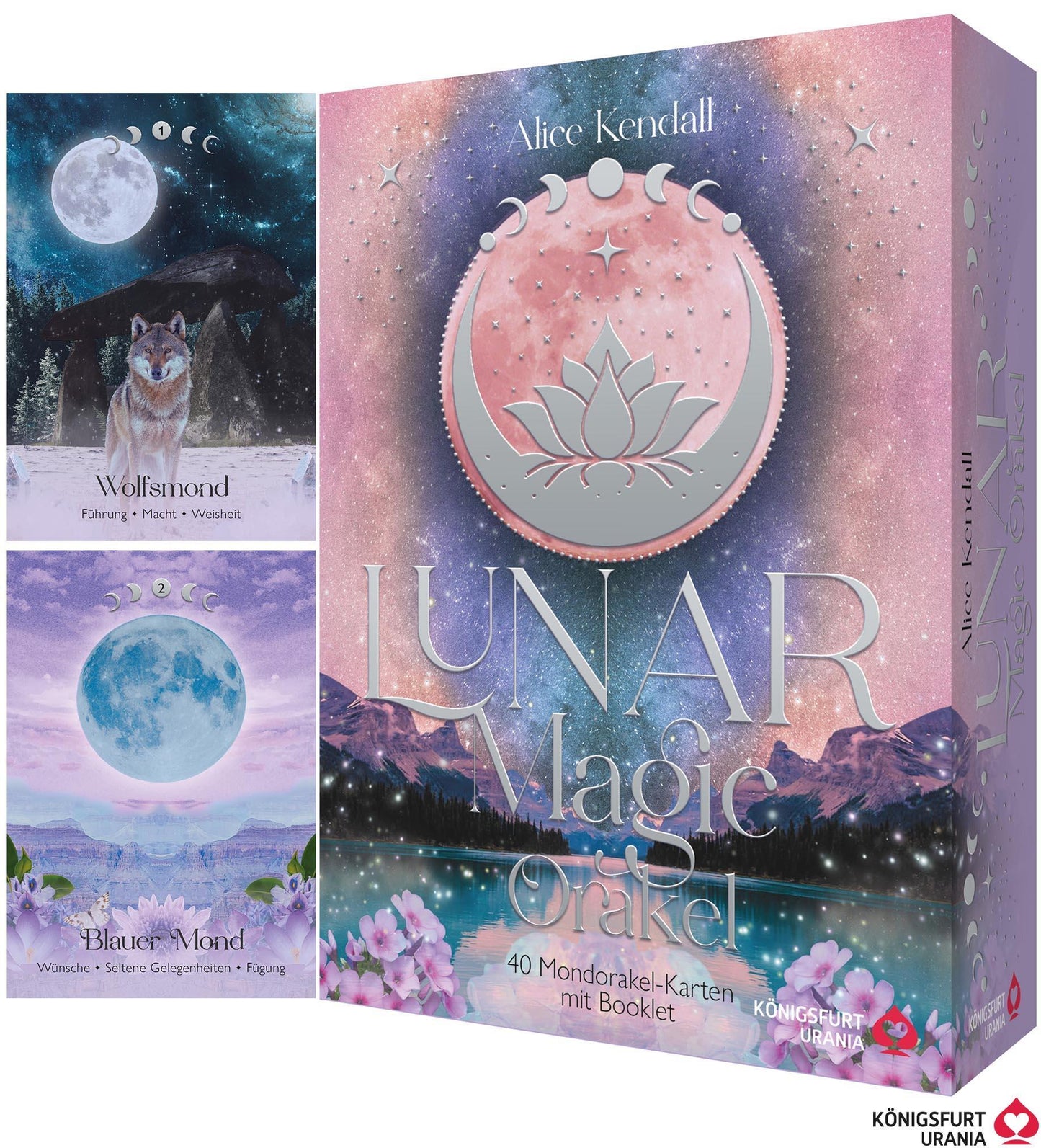 Lunar Magic Orakel - 40 Mondorakel-Karten mit Booklet (Deutsch)