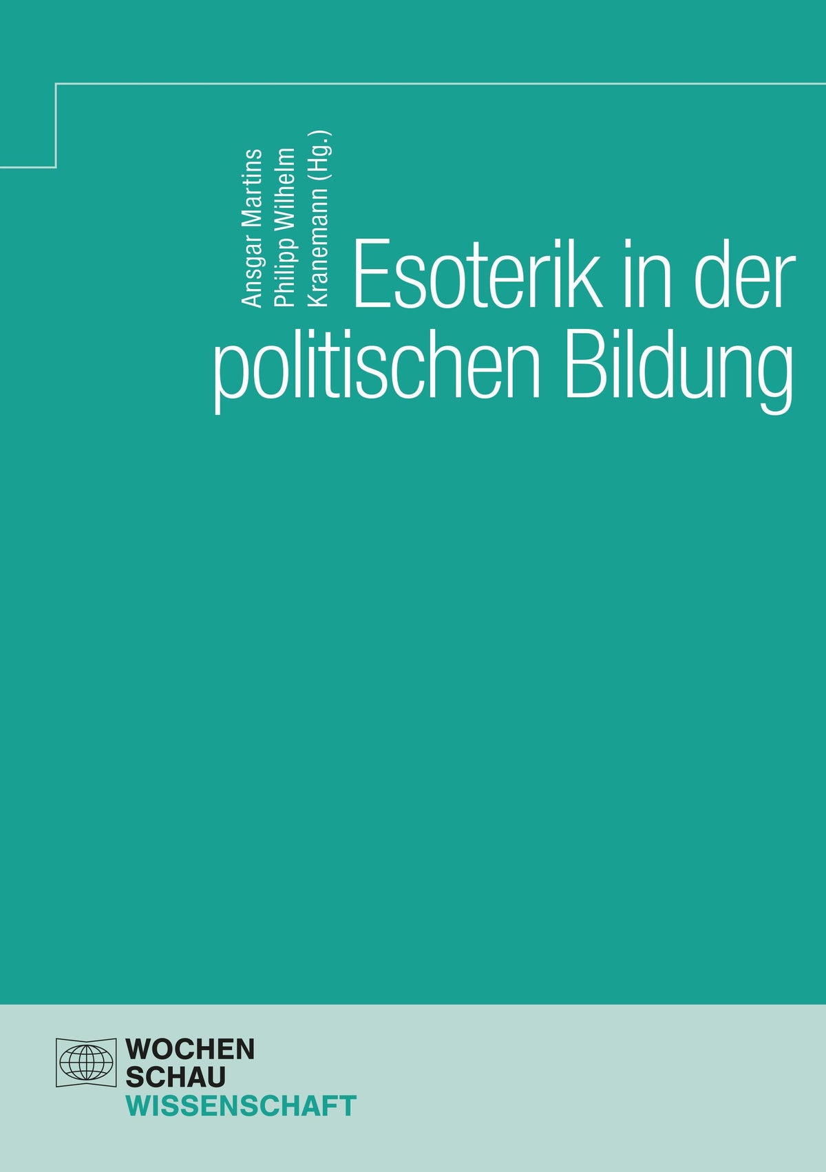 Buchcover: Esoterik in der politischen Bildung