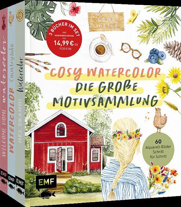 Cosy Watercolor - die große Motivsammlung