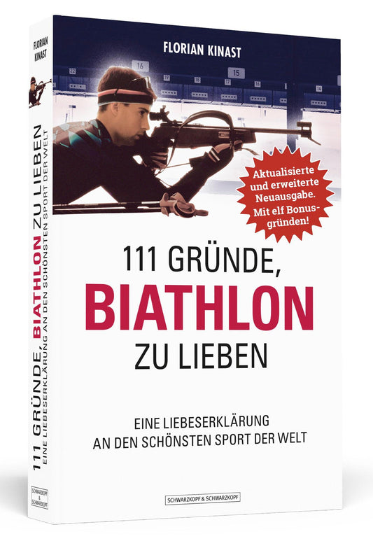Buchcover: 111 Gründe, Biathlon zu lieben - Erweiterte Neuausgabe mit 11 Bonusgründen!