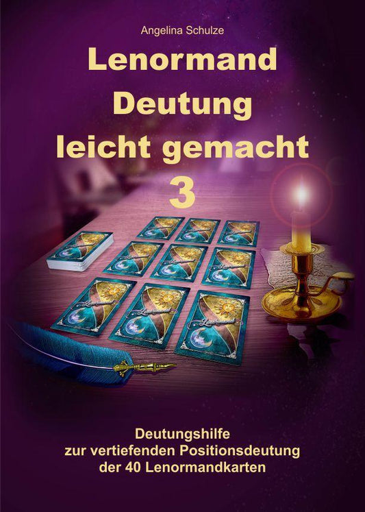 Buchcover: Lenormand Deutung leicht gemacht 3