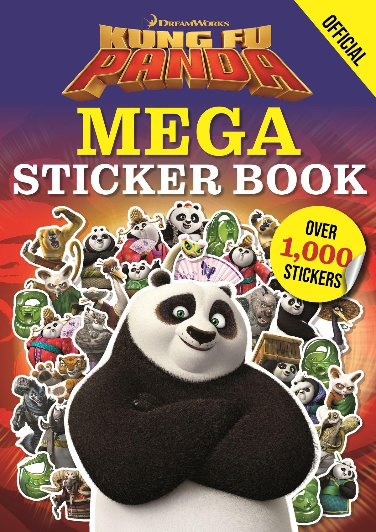 Buchcover: Kung Fu Panda Mega Sticker Book