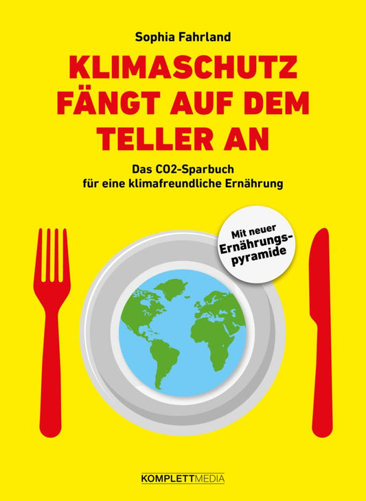 Buchcover: Klimaschutz fängt auf dem Teller an