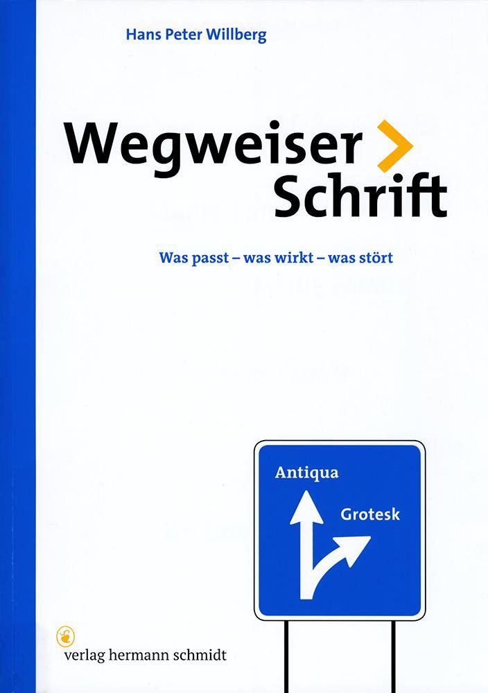 Buchcover: Wegweiser Schrift