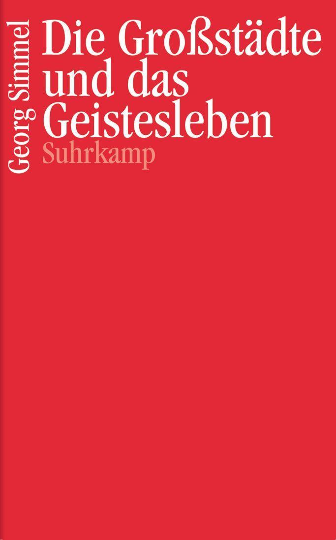 Buchcover: Die Großstädte und das Geistesleben