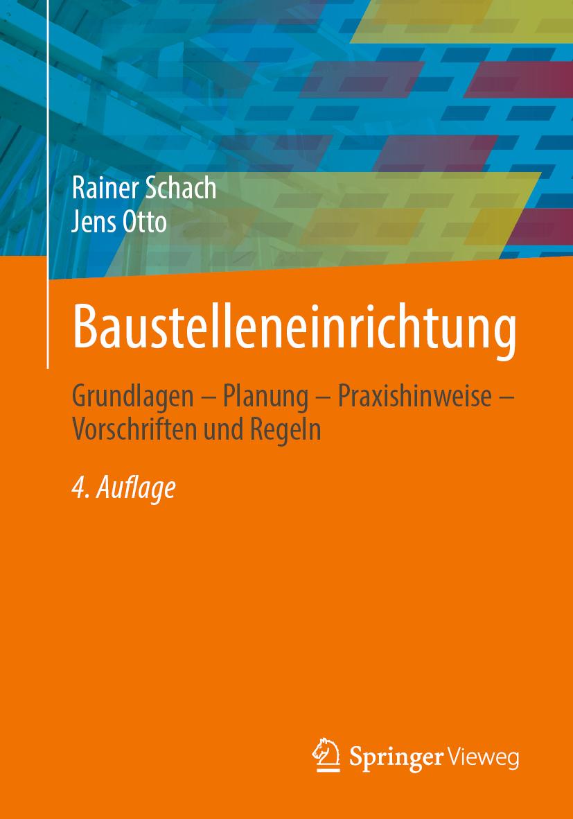Buchcover: Baustelleneinrichtung
