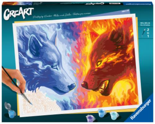 CreArt Adults Premium - Feuer & Eis