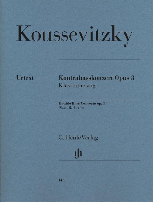 Serge Koussevitzky - Kontrabasskonzert op. 3