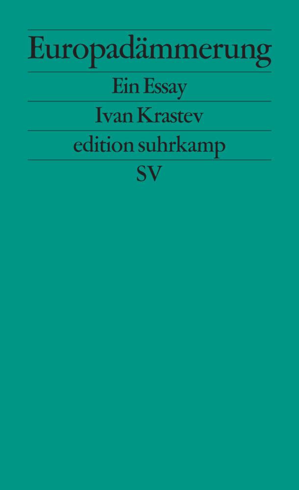 Buchcover: Europadämmerung