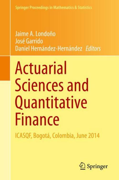 Buchcover: Actuarial Sciences and Quantitative Finance