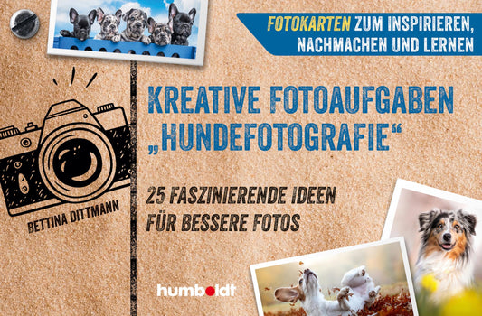 Buchcover: Fotokarten. Kreative Fotoaufgaben \"Hundefotografie\"