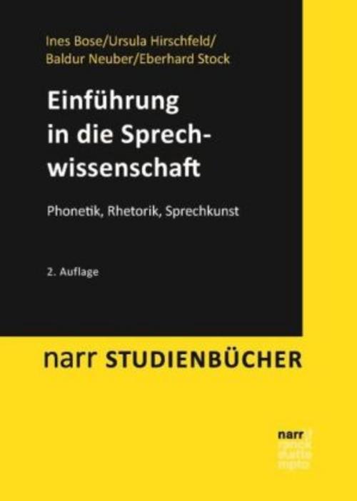Buchcover: Einführung in die Sprechwissenschaft
