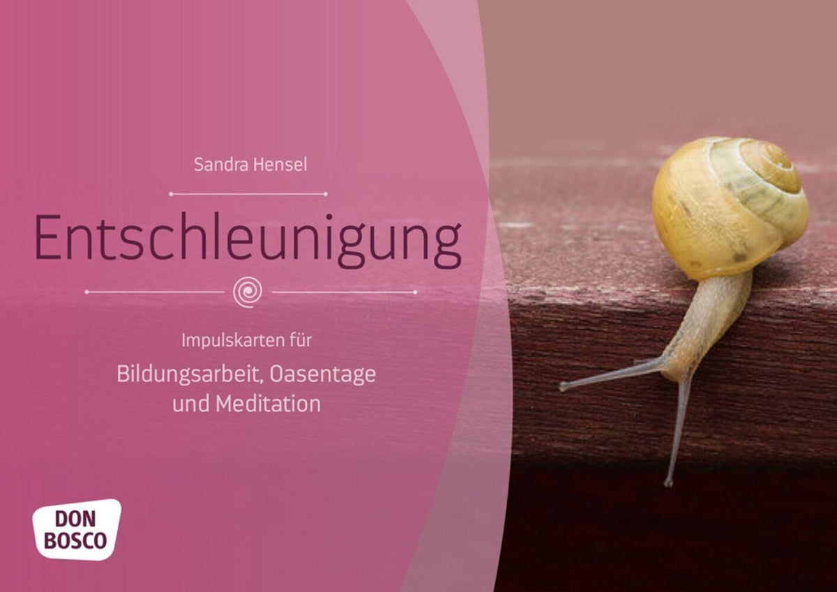 Buchcover: Entschleunigung