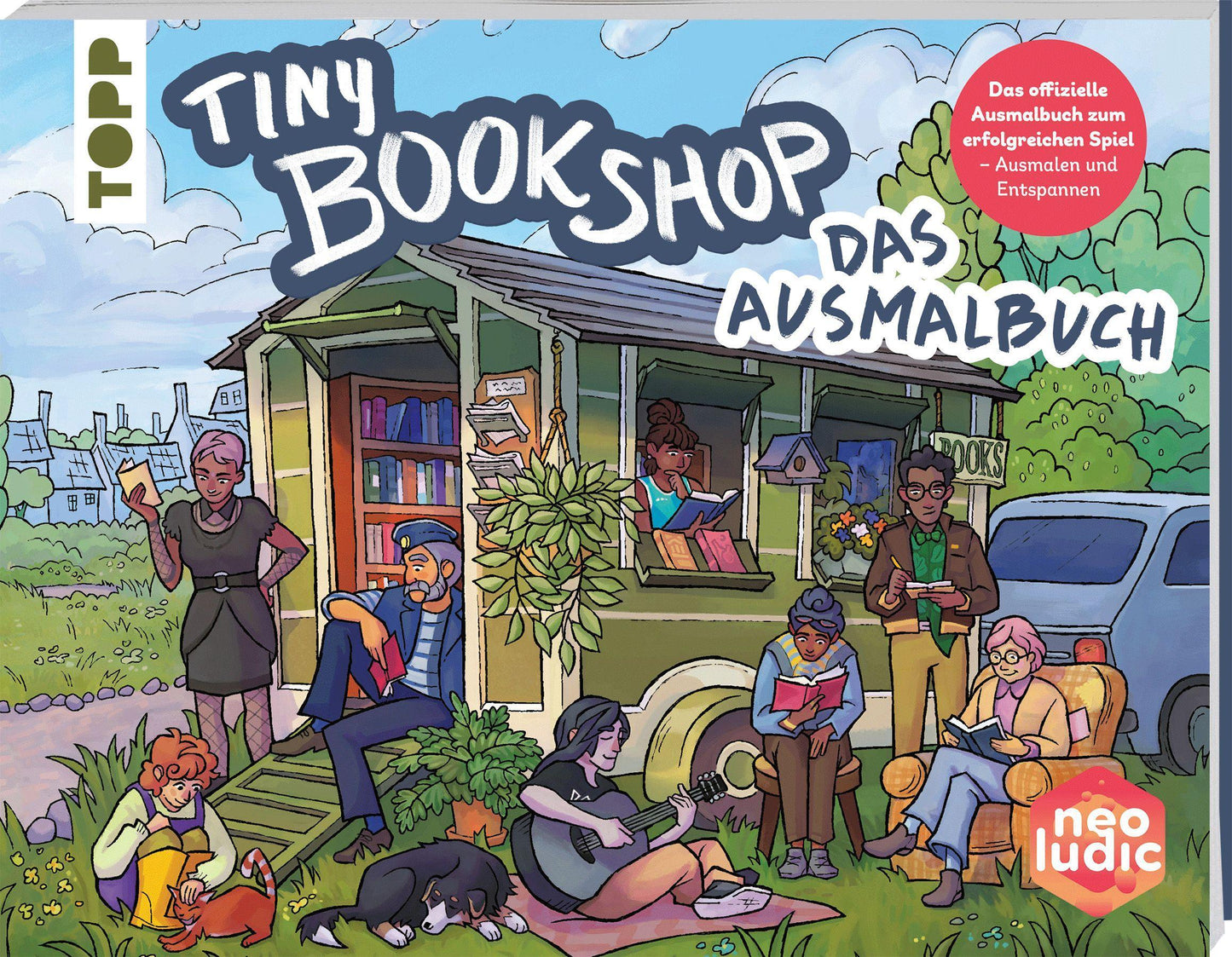 Neoludic Games/Tiny Bookshop - Das Ausmalbuch