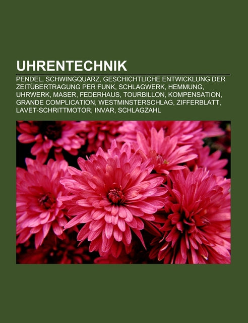 Buchcover: Uhrentechnik