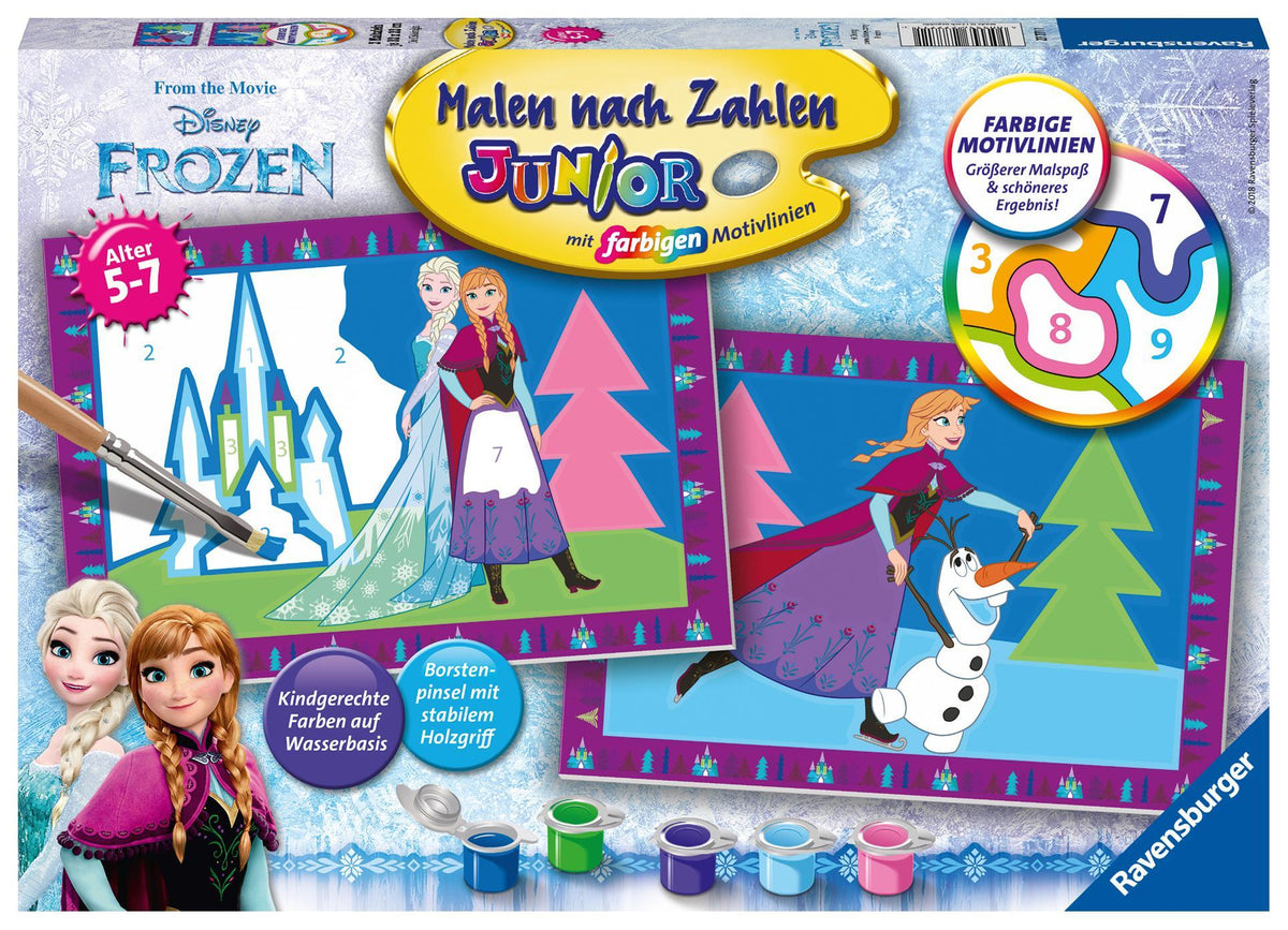 Buchcover: Malen nach Zahlen CreArt Junior - Die Eiskönigin