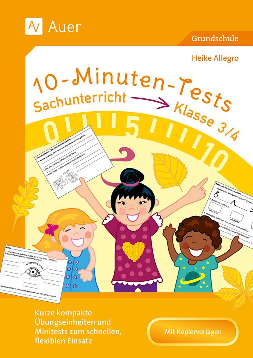 10-Minuten-Tests Sachunterricht - Klasse 3/4