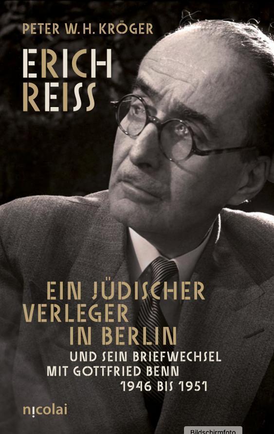 Buchcover: Erich Reiss